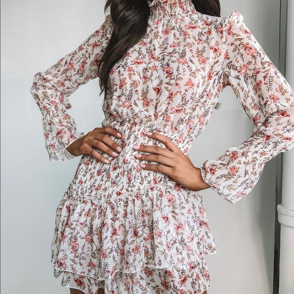 Princess Polly Guetta Mini Floral Dress